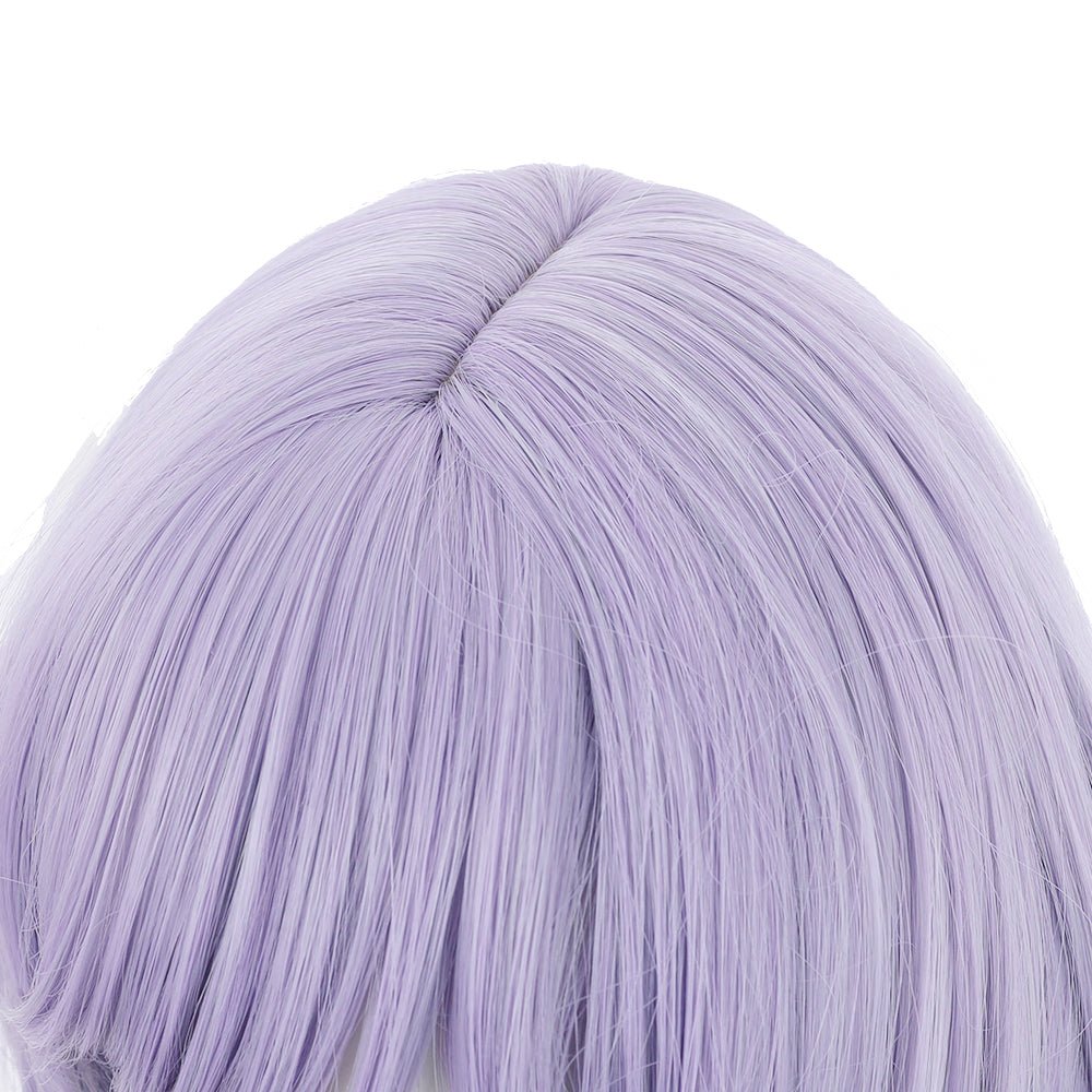 Rulercosplay Anime Genshin Impact Qiqi Light grayish purple Long Cosplay Wig - Rulercosplay