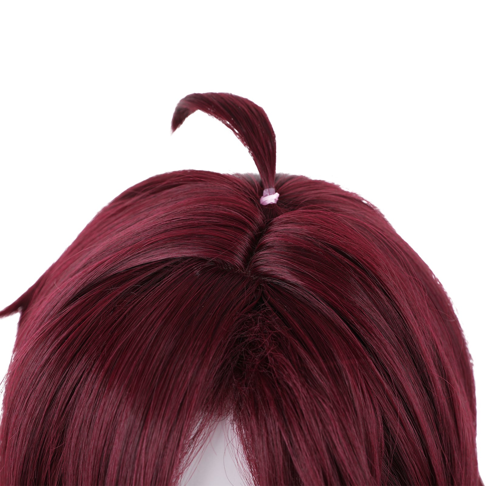 Rulercosplay Anime Genshin Impact Shikanoin Heizou Red Medium Cosplay Wig - Rulercosplay