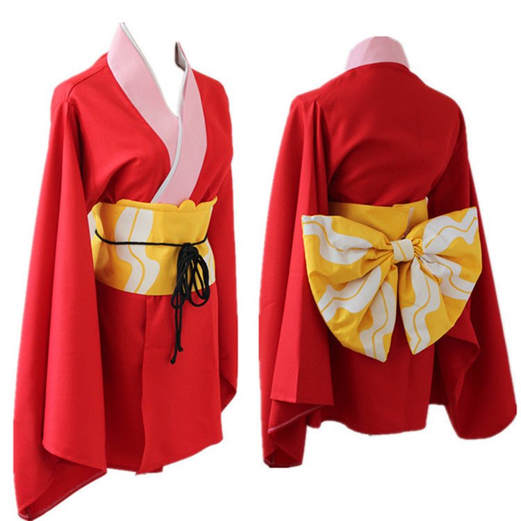 Rulercosplay Anime GINTAMA Kagura Kimono Cosplay Costume - Rulercosplay