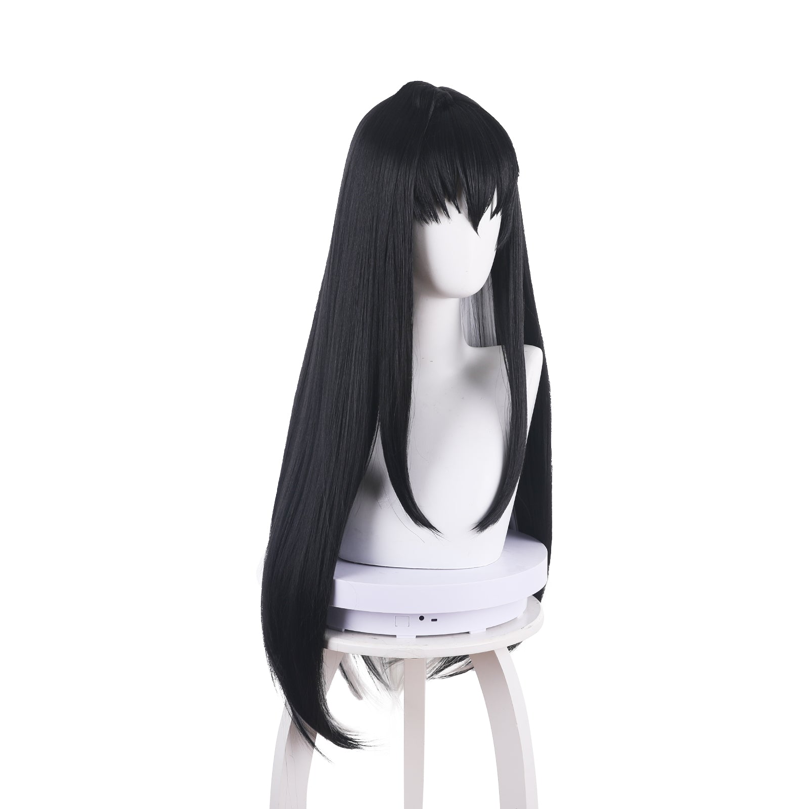 Rulercosplay Anime Invented Inference Yuki-Onna Black Long Cosplay Wig - Rulercosplay